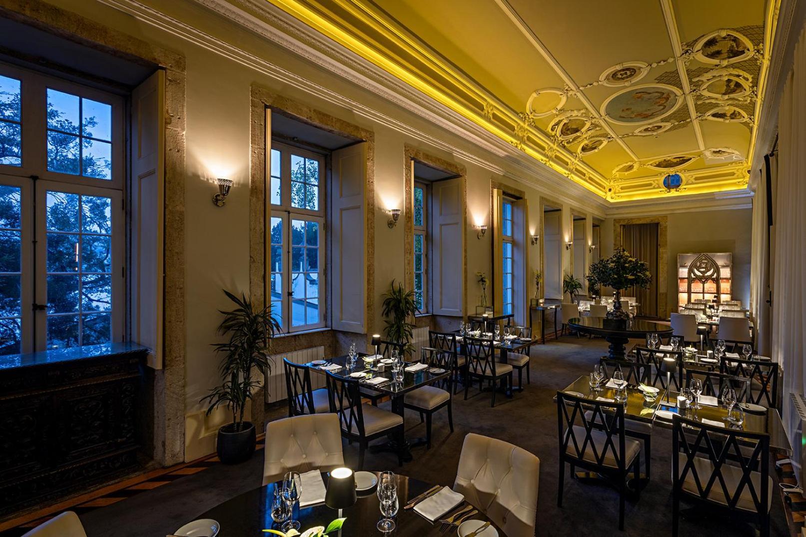 Pestana Palacio Do Freixo, Pousada & National Monument - The Leading Hotels Of The World Porto Exterior photo Restaurant