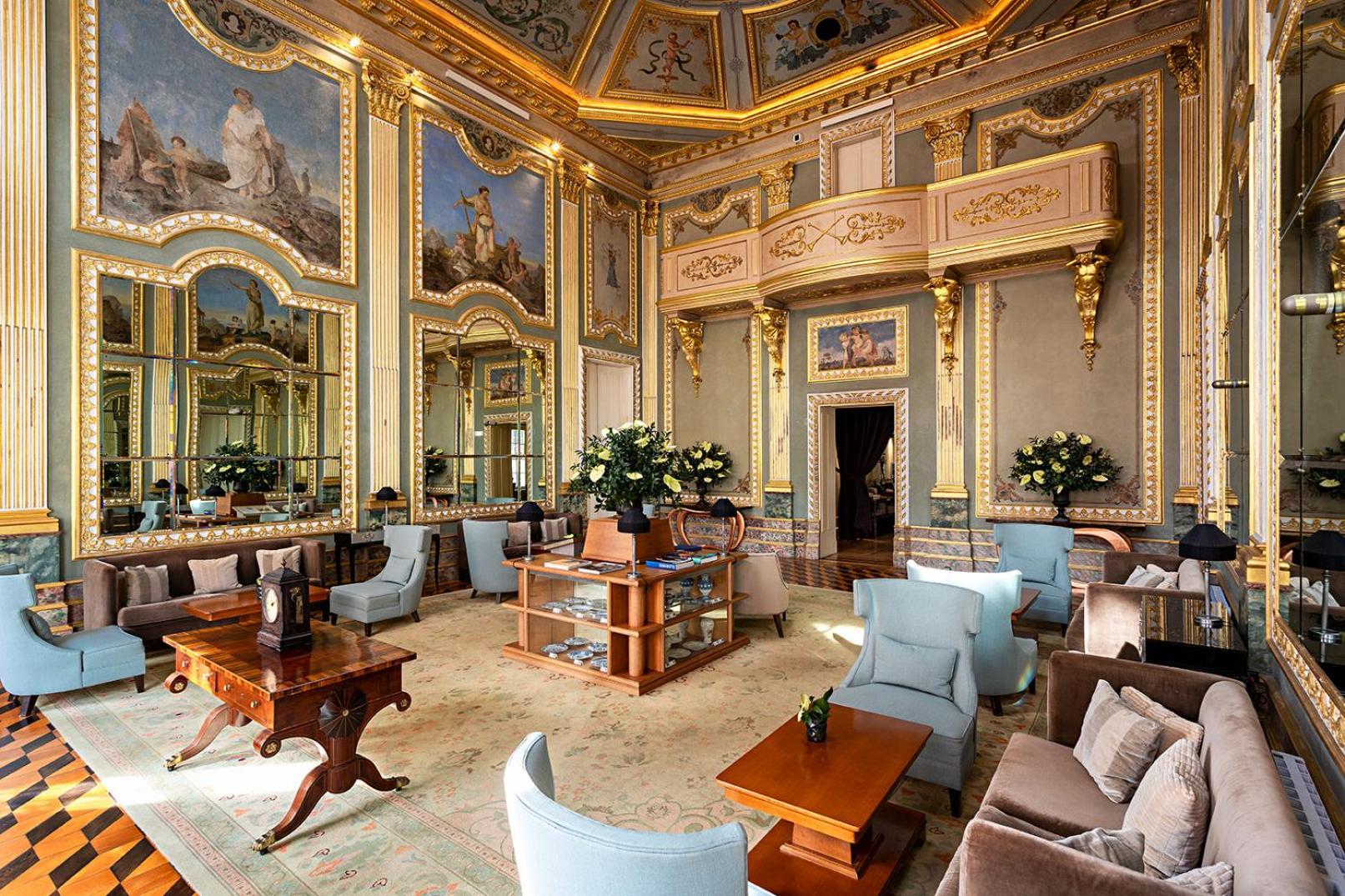 Pestana Palacio Do Freixo, Pousada & National Monument - The Leading Hotels Of The World Porto Exterior photo The lobby